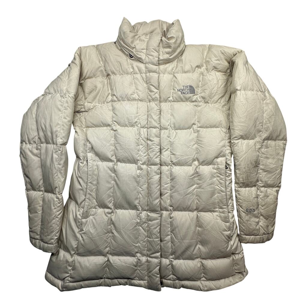 The North Face Metropolis Parka Quilted Jacket Womens Medium 600 Down Puffer